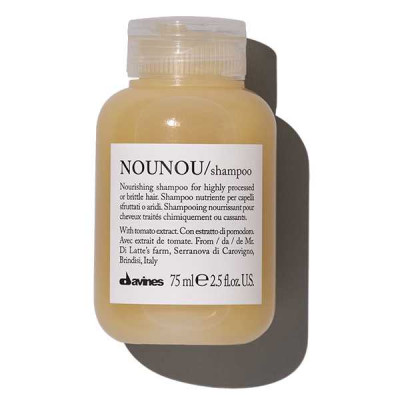 Davines NouNou Shampoo Шампунь питательный для уплотнения волос 75 мл