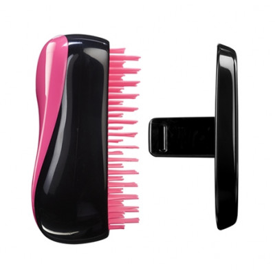 Tangle Teezer Compact Styler Pink Sizzle Щётка для распутывания волос компактная розовая