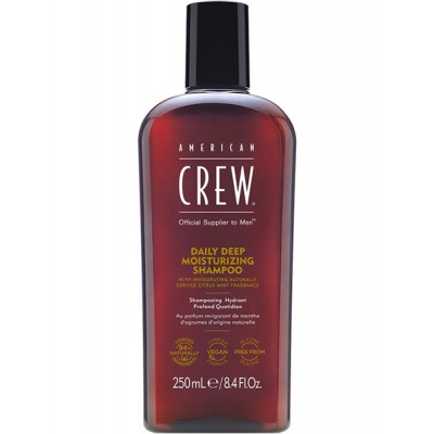 American CREW Daily Deep Moisturizing Shampoo Шампунь увлажняющий для ежедневного ухода 250 мл