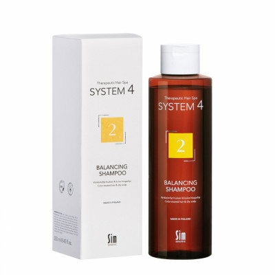 System 4 Шампунь № 2 терапевтический для сухих волос с климбазолом 250 мл