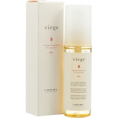 Lebel Viege Oil Масло для восстановления волос, термозащита, накопительный эффект 90 мл