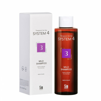 System 4 Шампунь № 3 терапевтический для всех типов волос с климбазолом 250 мл