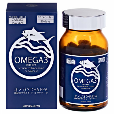 Yotsuba Japan (Enhel) Биологически активная добавка для сердца и сосудов OMEGA-3