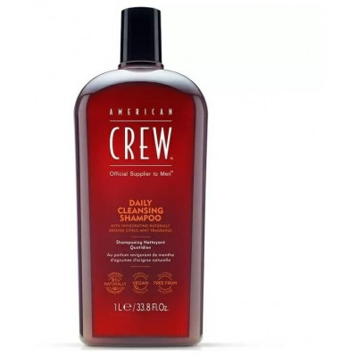 American CREW Daily Cleansing Shampoo Шампунь очищающий для ежедневного ухода за волосами 1000 мл
