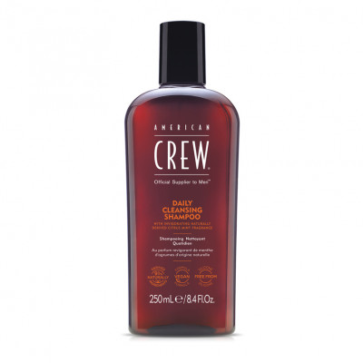 American CREW Daily Cleansing Shampoo Шампунь очищающий для ежедневного ухода за волосами 250 мл