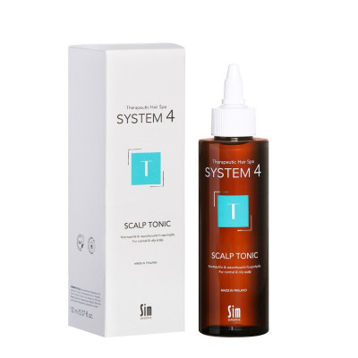 System 4 Тоник Т терапевтический для всех типов волос 150 мл