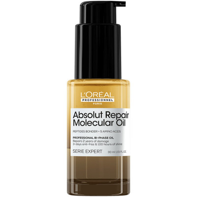 L'Oreal Expert Absolut Repair Molecular Масло 2-х фазное для восстановления волос 30 мл
