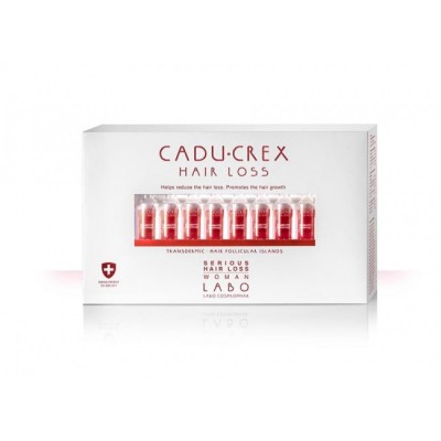 CADUCREX Serious Лосьон №20*3,5мл. для Женщин при обильном выпадении