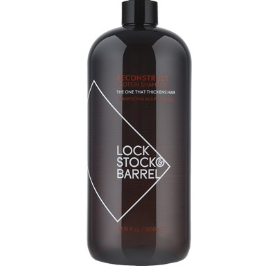 Lock Stock & Barrel Reconstruct Protein Shampoo Шампунь для тонких волос 1000 мл