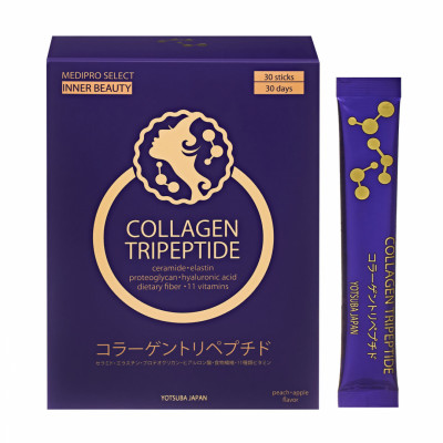 Yotsuba Japan (Enhel) TRIPEPTIDE COLLAGEN Биологически активная добавка для красоты изнутри 30 стиков
