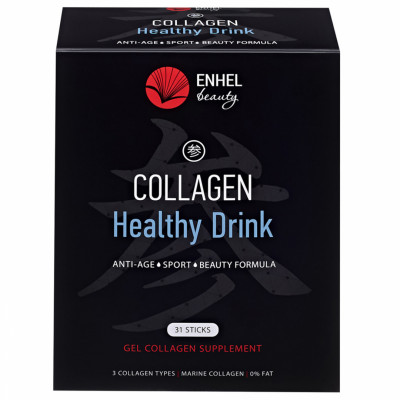 Enhel beauty Collagen Healthy Drink Коллаген в желе со вкусом грейпфрута 31 стик