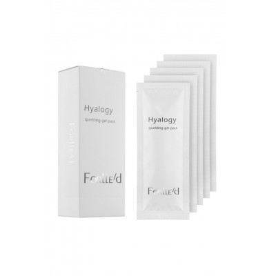 ForLLe'd Hyalogy Sparkling gel pack Маска гелевая с эффектом пенообразования 5 шт.