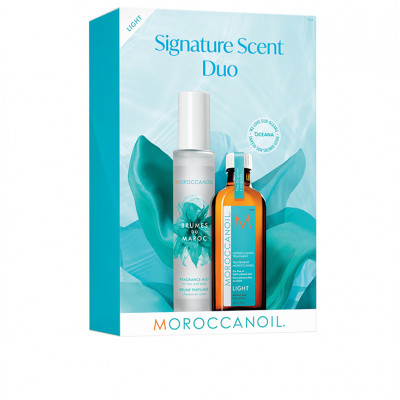 Moroccanoil Набор Signature Scent Duo Light (Парфюмерный мист 100 мл + Масло 100 мл)