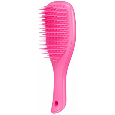 Tangle Teezer The Wet Detangler Mini Щётка для распутывания влажных, сухих волос, ярко-розовая