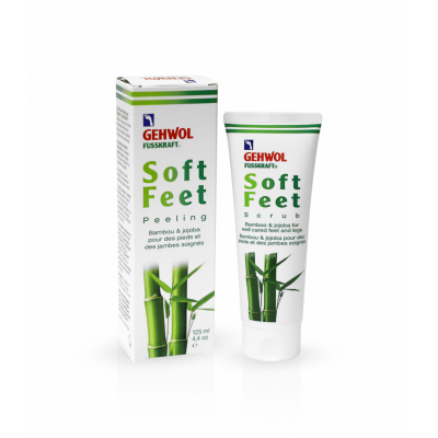 Gehwol Fusskraft Soft Feet Пилинг для ног "Бамбук и жожоба" 125 мл