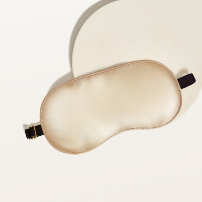 Ayris Silk Маска для сна шелковая, карамельный