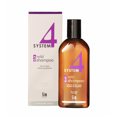 System 4 Шампунь № 3 терапевтический для всех типов волос с климбазолом 215 мл