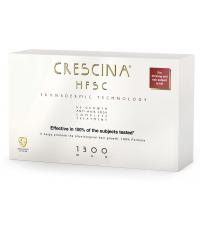 Crescina Transdermic Набор 1300 для мужчин Лосьон для стимуляции роста, против выпадения волос 3.5 №10 штук + 10 штук