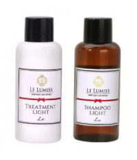 Le Lumiss Light Набор-тревел (Шампунь 50 мл + Кондиционер 50 мл) для тонких волос в косметичке