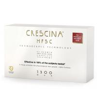 Crescina Transdermic Набор 1300 для мужчин Лосьон для стимуляции роста 3.5 №20 штук + 20 штук против выпадения волос
