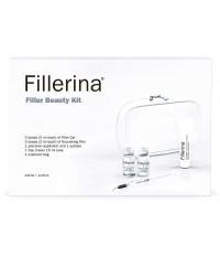 Fillerina Filler Beauty Kit Набор дорожный (Гель-филлер 6 мл + Питательная эмульсия 6 мл + Крем дневной 15 мл)