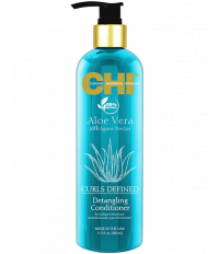 CHI Aloe Vera Curls Defined Кондиционер для облегчения расчесывания вьющихся волос 340 мл