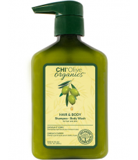 CHI Olive Organics Hair and Body Шампунь олива для волос и тела 340 мл 