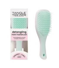 Фото Tangle Teezer The Wet Detangler Mini Щетка для распутывания влажных, сухих волос мятно-бледно-розовая Tangle Teezer The Wet Detangler Mini Щетка для распутывания влажных, сухих волос мятно-бледно-розовая