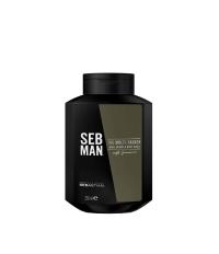 Sebastian MAN The Multistaker Шампунь для ухода за волосами, бородой и телом 3в1 250 мл
