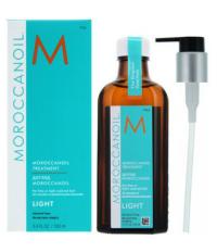 Moroccanoil Treatment Light Средство (масло аргановое) имеет восстанавливающее свойство и лёгкую текстуру 100 мл 